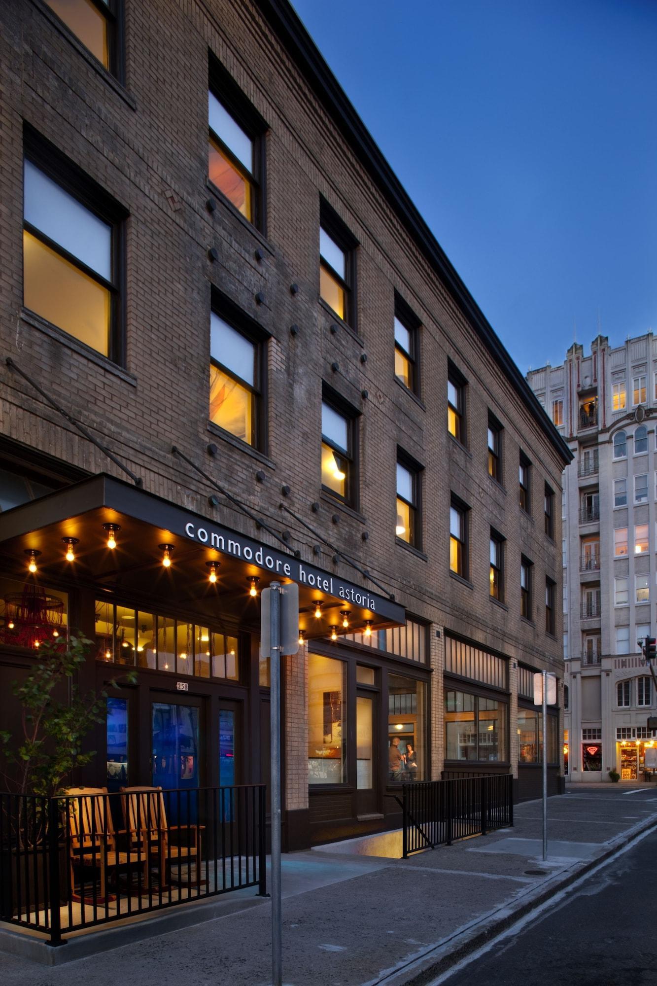 Commodore Hotel Astoria Eksteriør bilde